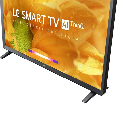 smart tv led 32″ lg hd thinq ai conversor digital integrado 3 hdmi 2 usb wi-fi – preta